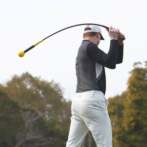 New Golf Swing Trainer Warm Up & Practice Aid Flexible‎ 46" Training Club